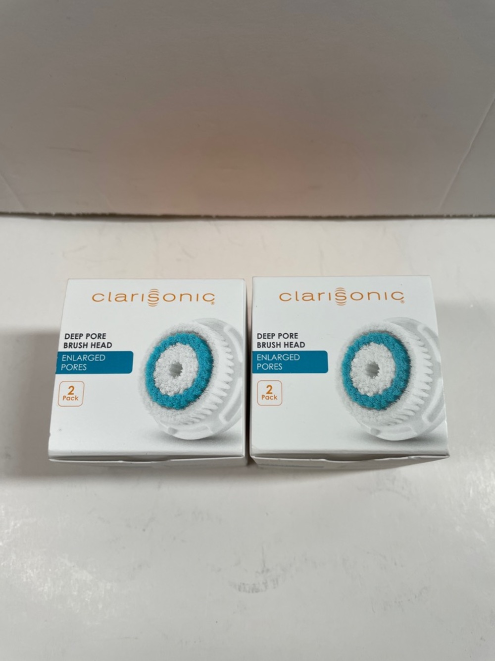 Clarisonic Deep Pore Brush Heads - Brand New (2x2 Pack)